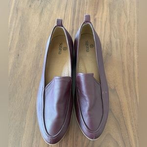Susina Burgundy Loafers